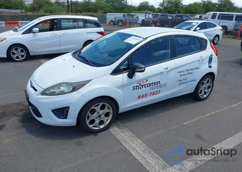 2012 Ford Fiesta Ses z USA, uszkodzony, nr VIN 3FADP4FJ7CM159576